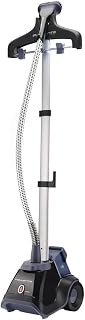 Rowenta IS6200 Compact Valet Full Size Garment and Fabric Steamer with Foot Operated On-Off Switch, 1500-Watt, Blue