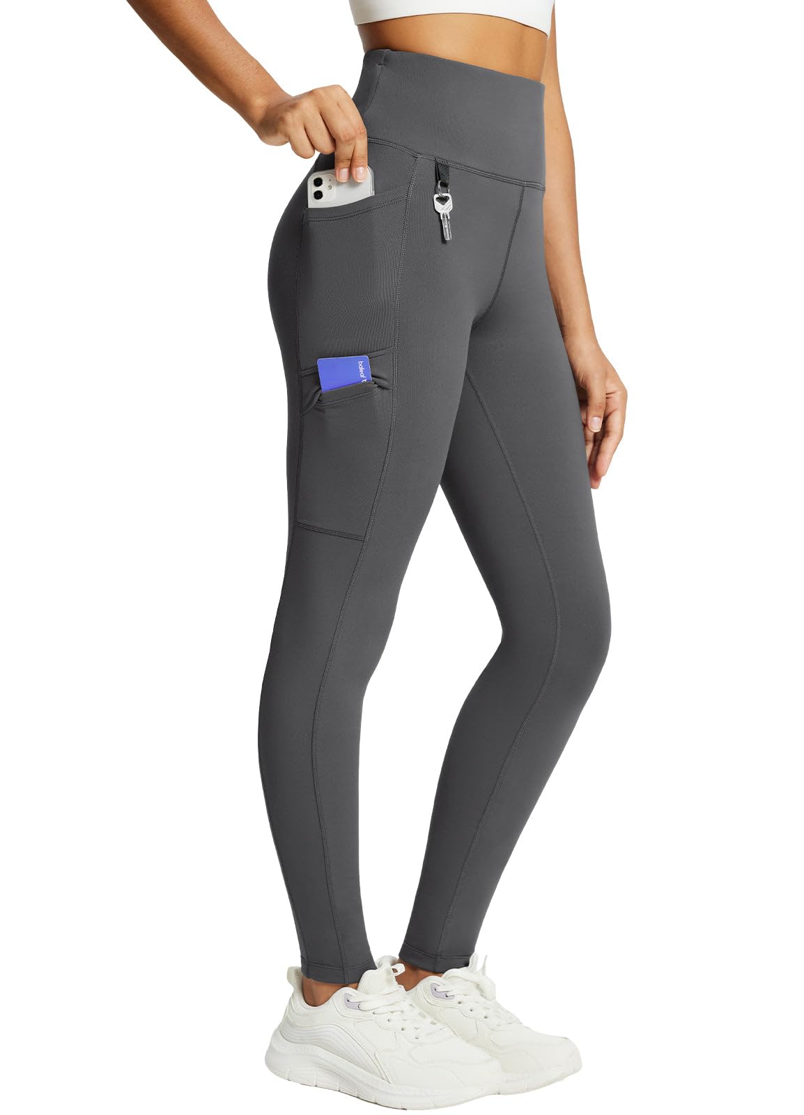 baleaf Womens Fleece Lined Leggings Waterproof Thermal Hiking Pants