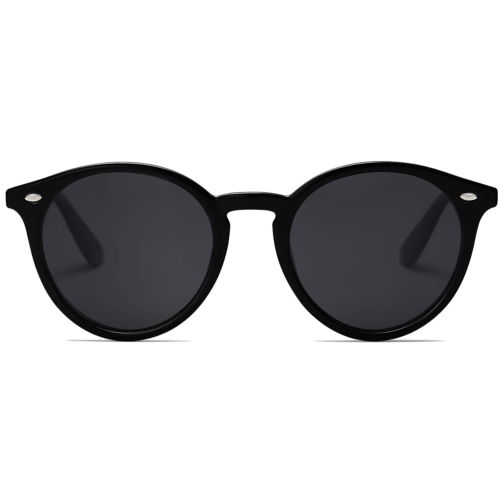 SOJOS Retro All Me Women's Round Polarised Sunglasses UV Protect SJ2069