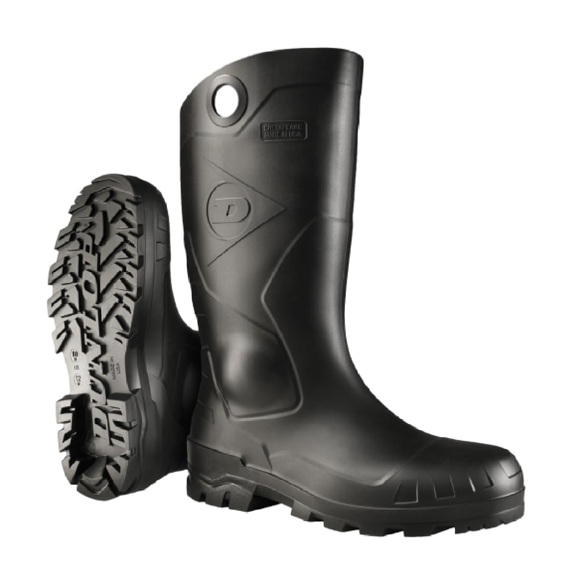 Dunlop Protective Footwear, Chesapeake plain toe Black Amazon, 100% Waterproof P