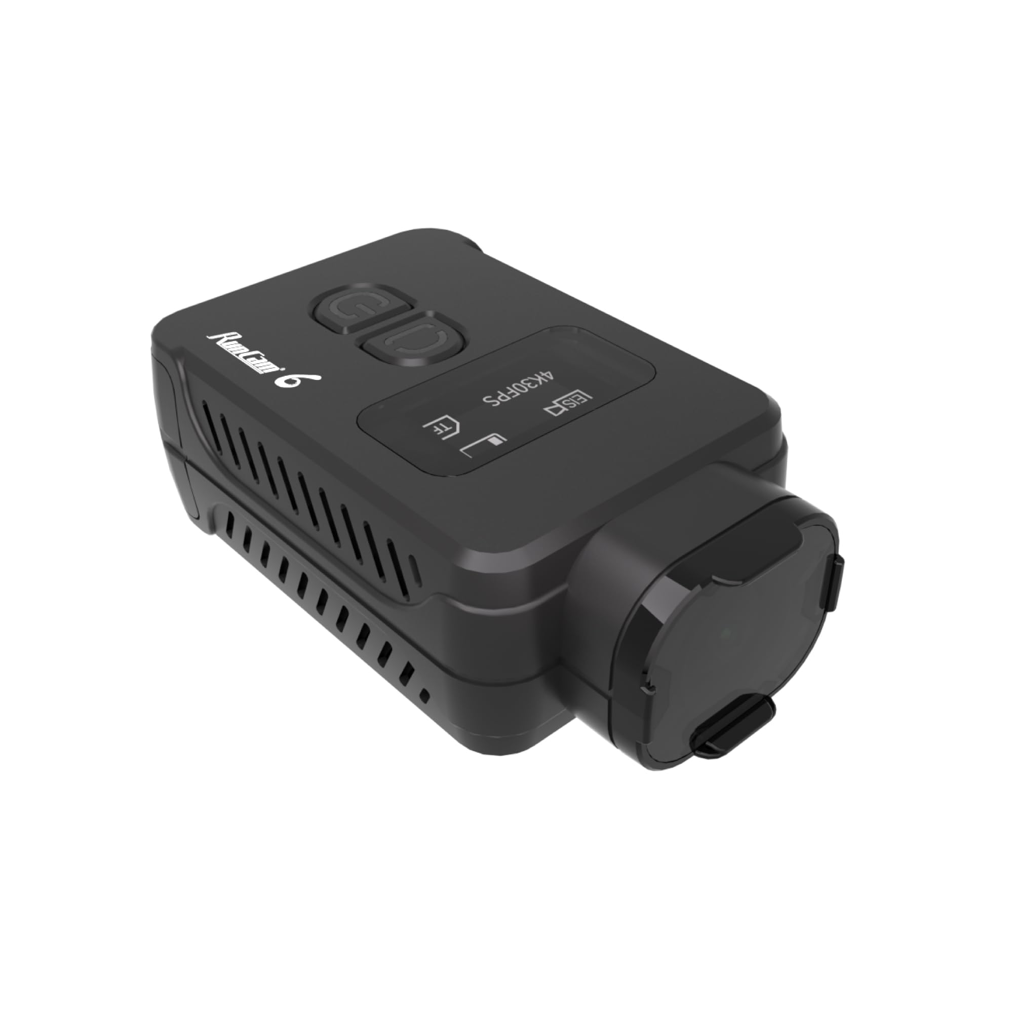 RunCam 6 4K FPV Action Camera, Mini HD Video Cam with EIS&GyroFlow HDMI PWM Supp