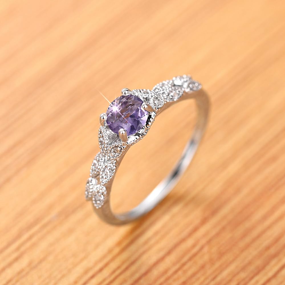 White Golden Plated Copper with White Stylish Minimalist Cubic Zirconia Engageme