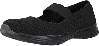 Ladies Knitted Skechers (Seager-Power Hitter-Engineered Knit Mary Jane)
