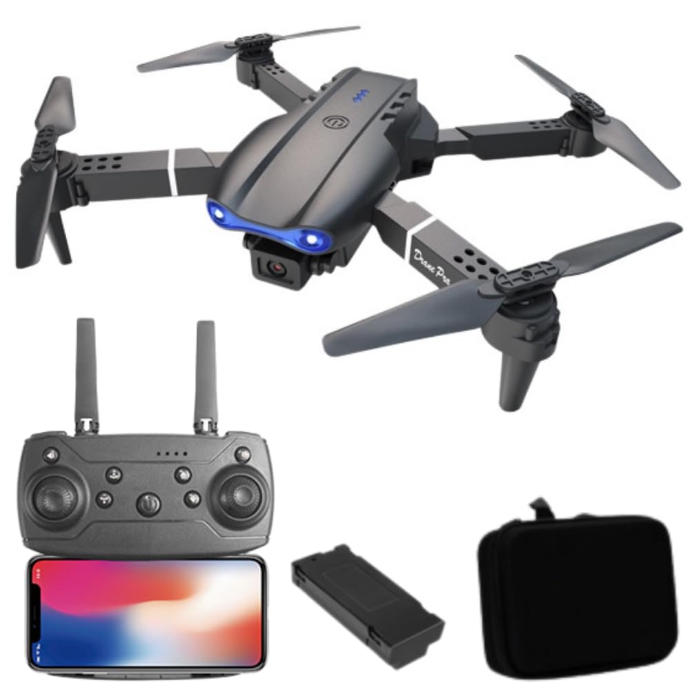 Drone With Camera 360P HD,FPV Foldable Mini Drone for Adults,Drone with One Key 