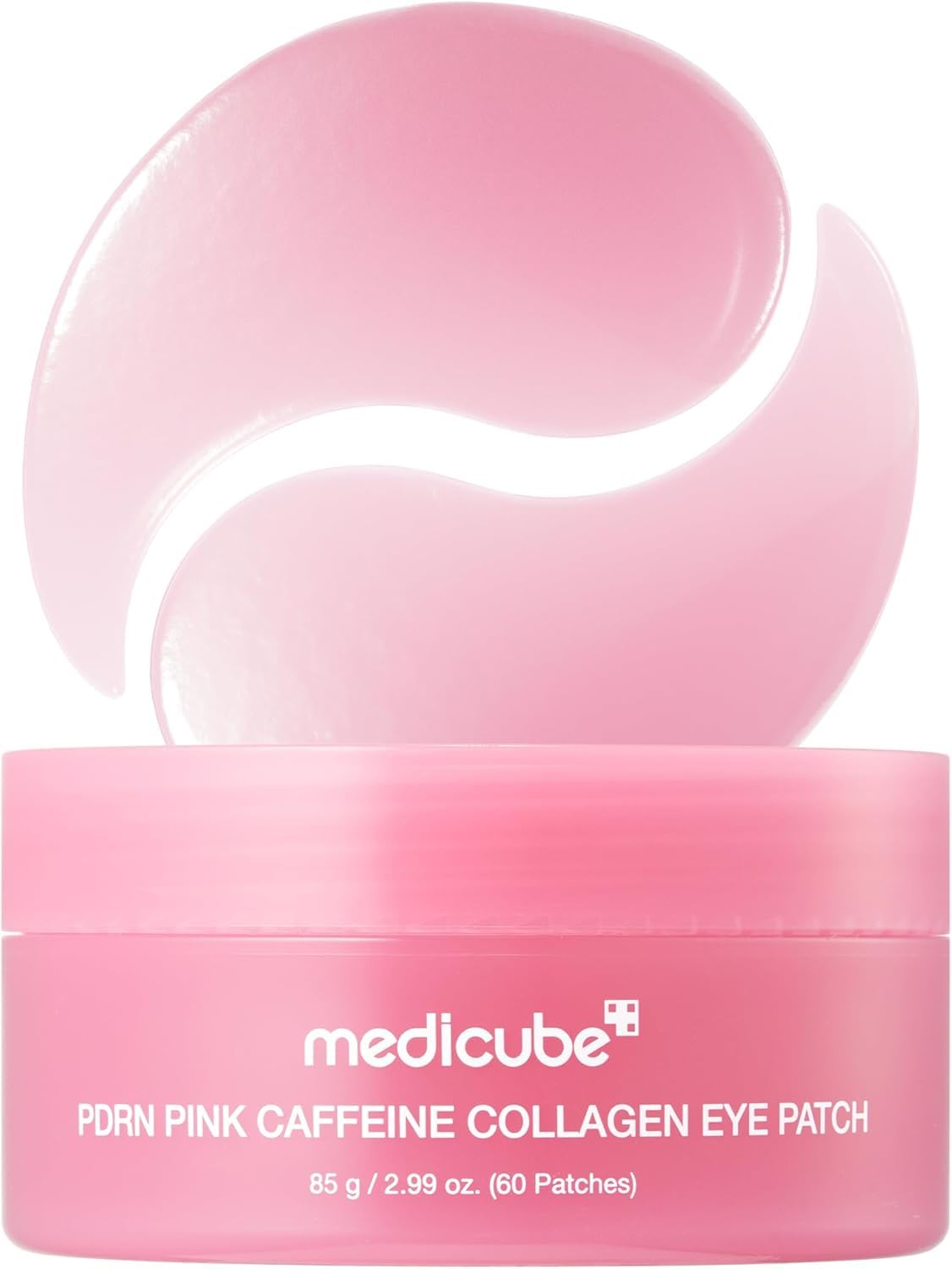 medicube Hydrogel Eye Patches with PDRN, Caffeine & Collagen (60 Counts) | Age-D