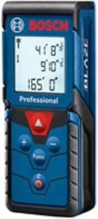 Bosch GLM165-40 Blaze Pro 165 Ft. Laser Measure, Laser Measuring Tool | Laser tape measuring tool with real-time measurement, backlit display, digital measurement, for DIY construction measurement