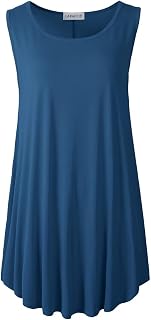 LARACE Women's Plus Size Long Sleeve Summer Casual Flowy Shirts for Leggings