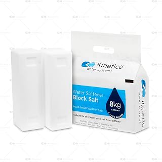 KINETICO Block Salt - 6 bags with 12 blocks total | for Salt Block Water Softeners - Delivers Superior Performance