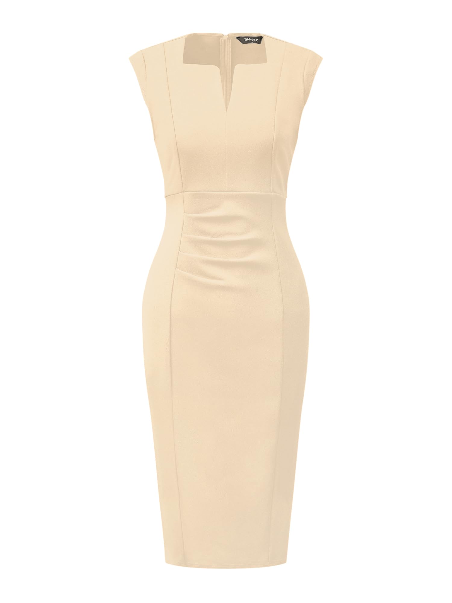 Allegra K Women's Sheath Dress Pencil Work Sleeveless Professional Office Dresse