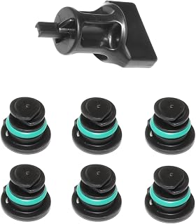 Oil Drain Plug No Leak 06L103801 6 Pack with Oil Drain Plug Removal Tool Compatible with Volkswagen 1.8L 2.0L Petrol Replacement for Audi Golf Passat