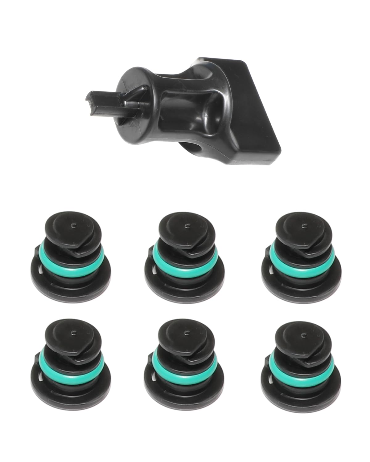 Oil Drain Plug No Leak 06L103801 6 Pack with Oil Drain Plug Removal Tool Compati