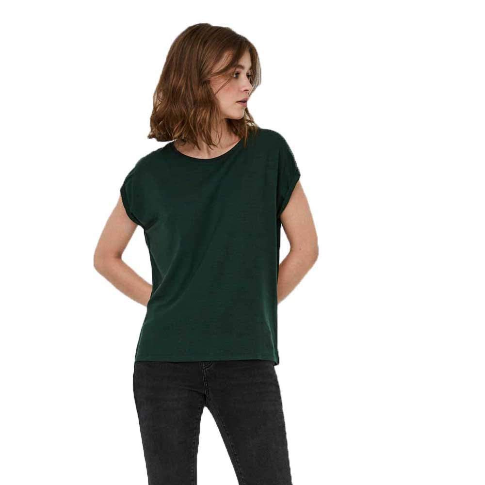 VERO MODA Women's Vmava Plain Ss Top Ga Noos T-Shirt (Pack of 3)