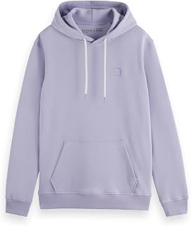 Scotch & Soda Essential Badge Logo Hooded Sweatshirt Men's Hooded Sweatshirt