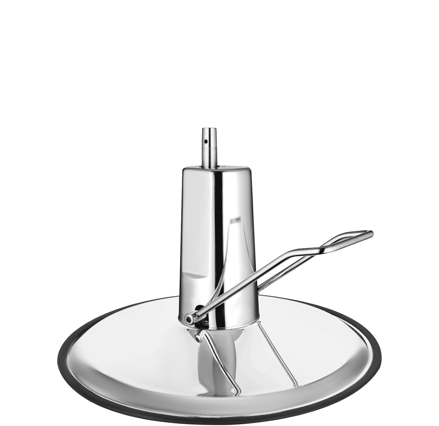 DingYiHanHan Barber Chair Hydraulic Pump with Base, 4 Bolt Salon Chair Base Repl