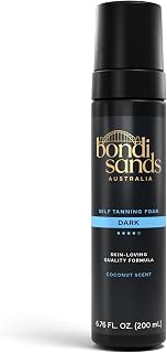 Bondi Sands Self Tanning Foam | Lightweight, Self-Tanner Foam Enriched with Aloe Vera and Coconut Provides an Even, Streak-Free Tan, Cruelty-Free
