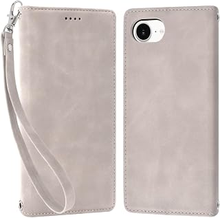 Sizkawil iPhone 16e Notebook Type Case Cover Ifunde 2 Smartphone Case Gray