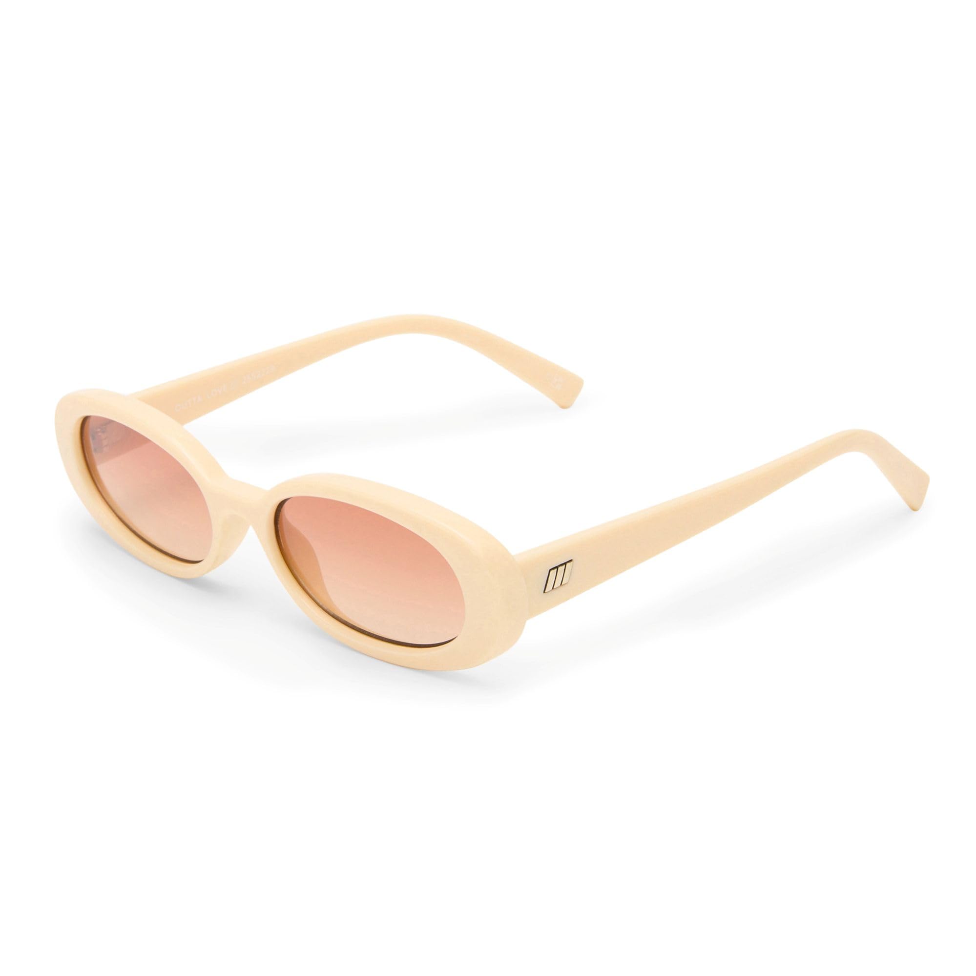 Le Specs Outta Love Retro 90s Vintage Oval Sunglasses for Women and Men