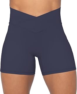 Sunzel Sports Shorts for Women, Yoga Shorts, High Waist Shorts Leggins, Women's Short Tights for Yoga Running Fitness Cycling