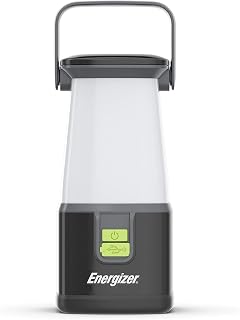 Energizer WeatheReady PRO-360 LED Camping Lantern, Tent Light | Ultra bright battery powered lamp, ultra bright for power outages, 500-lumen, IPX4, water resistant emergency light, 3 modes