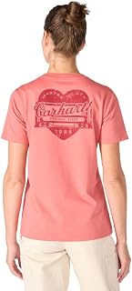 Carhartt Women's Irvine Relaxed Heritage Heart T-Shirt