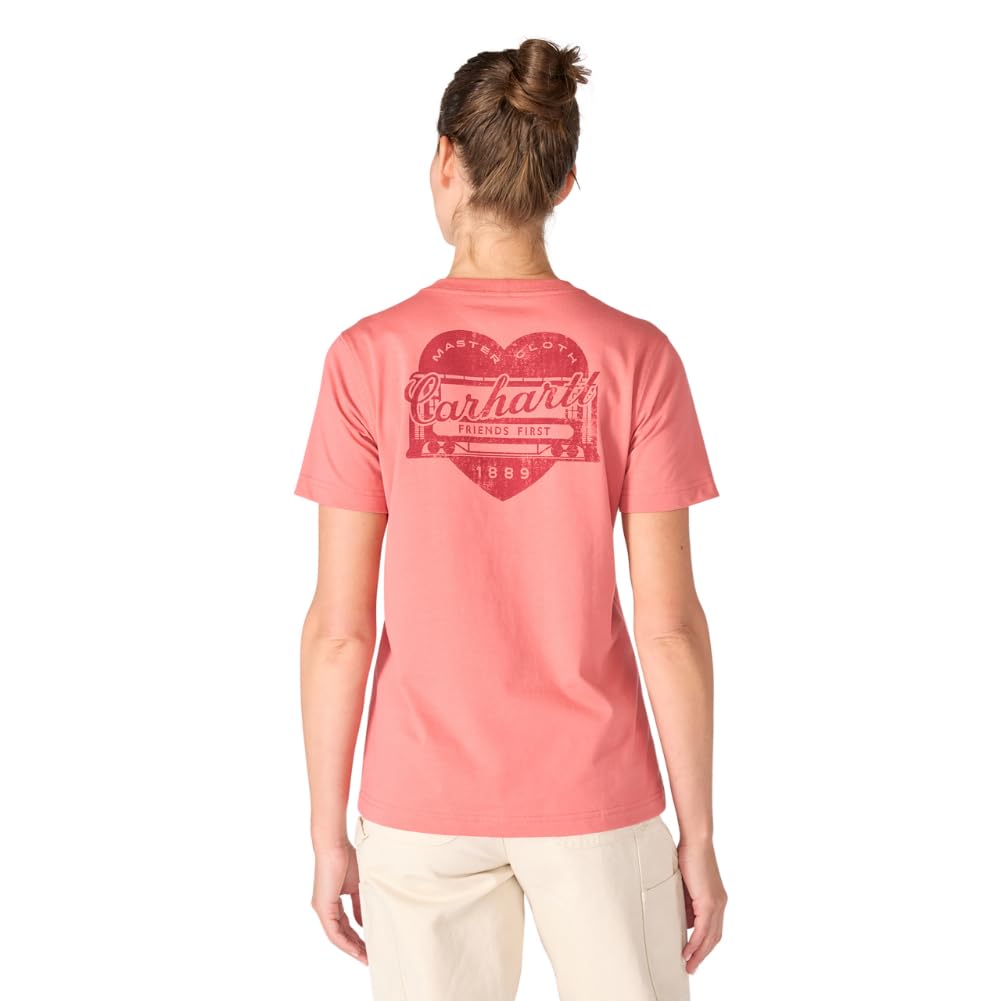 Carhartt Women's Irvine Relaxed Heritage Heart T-Shirt