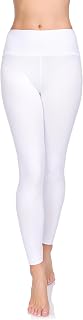 SOFTSAIL Women's Leggings, Made of 95% Cotton, High-Waisted Long Cotton Leggings for Women, Leisure, Relaxation, Comfortable Leisure Trousers, Women's Summer Trousers