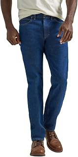 LEE - Mens Jeans - Regular Straight Fit - Legendary - Double Black