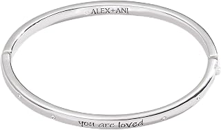 Alex and Ani You Are Loved' Mantra Bangle