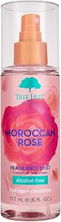 Tree Hut Moroccan Rose Hair & Body Mist, Alcohol-Free Body Spray, 6 Fl Oz | Alcohol-Free Body Spray, Fragrance with Bergamot, Tea Rose & Amber Notes, Everyday Fragrance Spray for Women