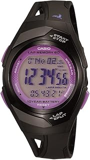 Casio STR300 Series | Classic Dive Style | 50M WR | 1/100 SEC Stop Watch with 60 Lap Memory | Countdown Timer | Multi Alarm | Dual Time | LED Light | Auto Calendar | 10 Year Battery