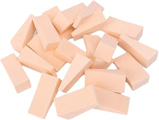 20 Pieces Makeup Sponges Triangle Dry Wet Use Latex Base Blending Tool for Face Concealer BB Cream Powder Soft Tools Skin