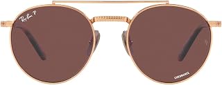 Ray-Ban Unisex Rb8237 Round II Titanium Round Sunglasses