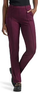 Lee Womens Ultra Lux Comfort Any Wear Straight Leg PantPants