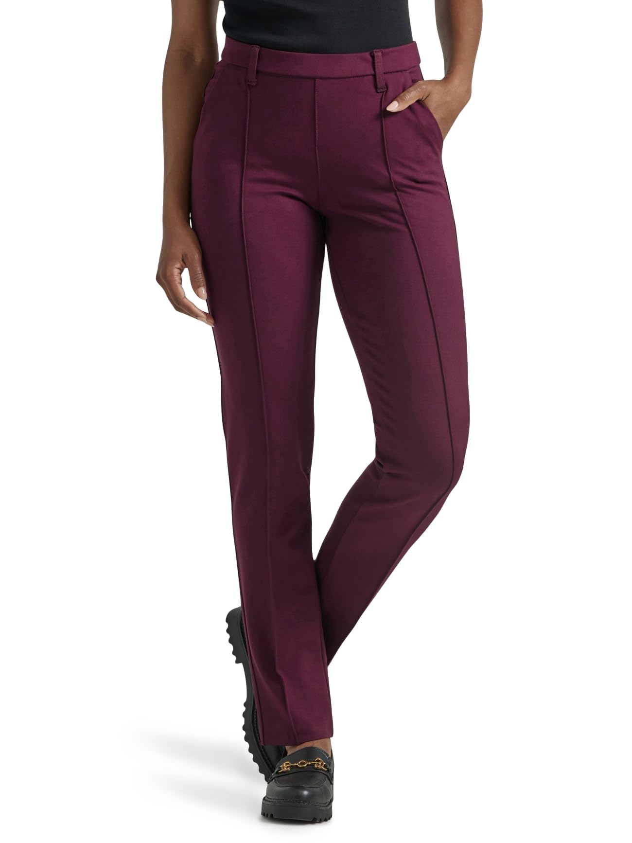 Lee Womens Ultra Lux Comfort Any Wear Straight Leg PantPants