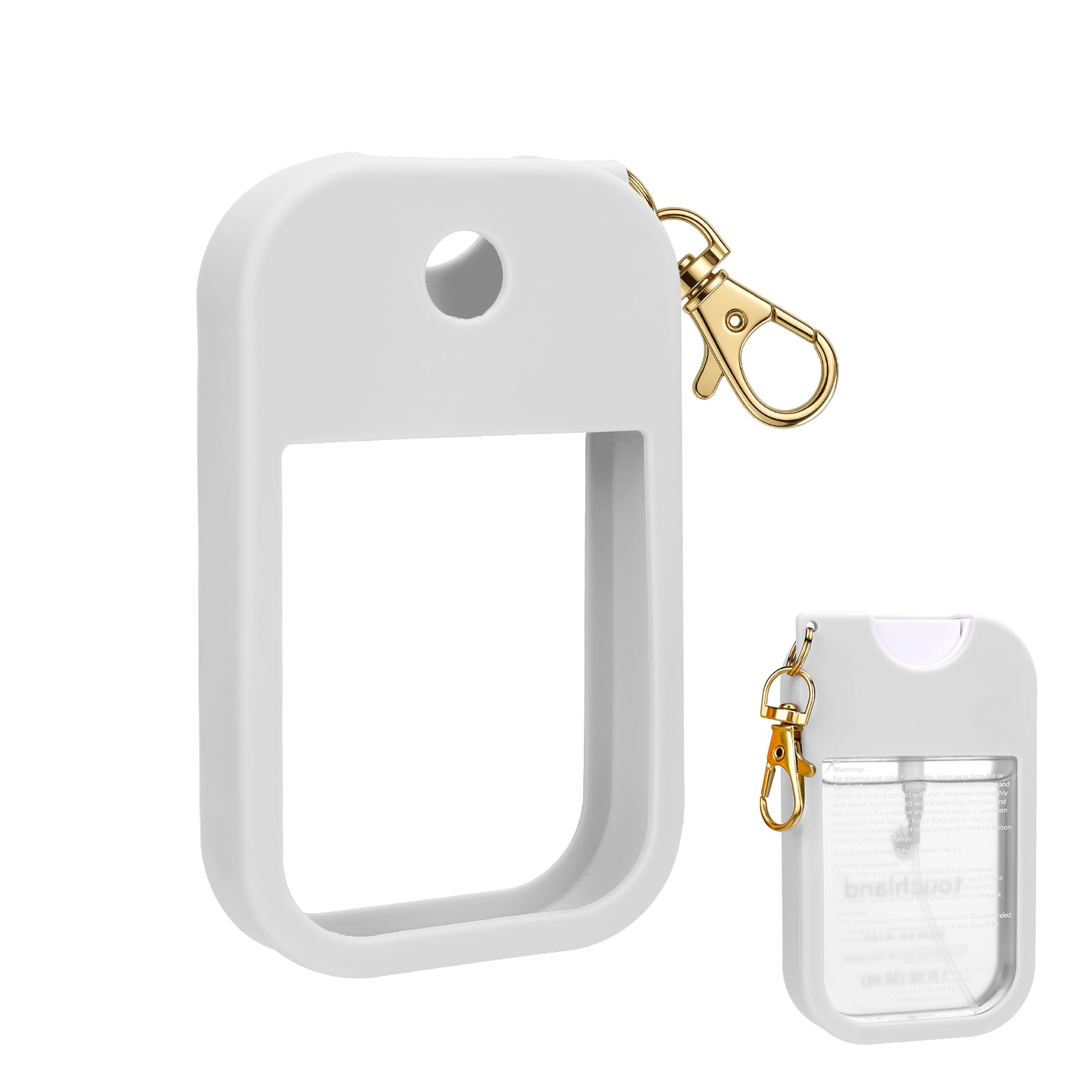 AIERSA Hand Sanitizer Spray Case Compatible with Touchland, Silicone Hand Saniti