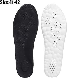 1 Pair Cloud Insoles for Unisex Arch Support Memory Foam Shock Absorption Cushioning Inserts Sports Shoes EU 41-42
