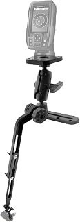 WINDFRD Fish Finder Track Mount with Transducer Mounting Arm for Kayak Boat | 1.5" track ball transducer mounting arm for boat track. Fits Garmin Striker/ECHOMAP, Lowrance Elite/Hook, Humminbird