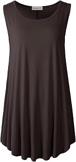 LARACE Women's Plus Size Long Sleeve Summer Casual Flowy Shirts for Leggings