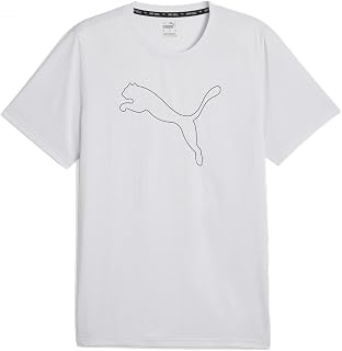 PUMA Men's M Tad Essential Heather Cat Tee (Cf Large Cat) Tees (Pack of 1)