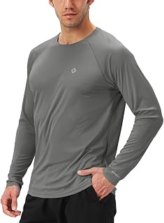 NAVISKIN Men's UPF 50+ Sun Protection Shirts Long Sleeve Swim Rash Guard