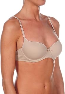 Selene, Carolina Collection Women's Underwire Bra with Padded Cups and Thin Straps