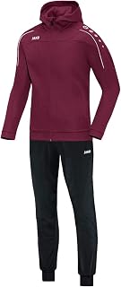 JAKO Classico M9450 Men's Polyester Tracksuit with Hood, Night Blue/Citro, XXL