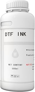 Procolored Direct to Transfer Film Ink (500ml White Ink), 6 bottles, Yellow, Cyan, Black, Magenta