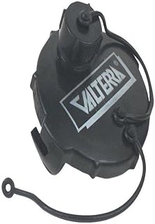 Valterra Products, Inc. T1020-1 3" Black Termination Cap with Bayonet Hook and Hose Thread Connection