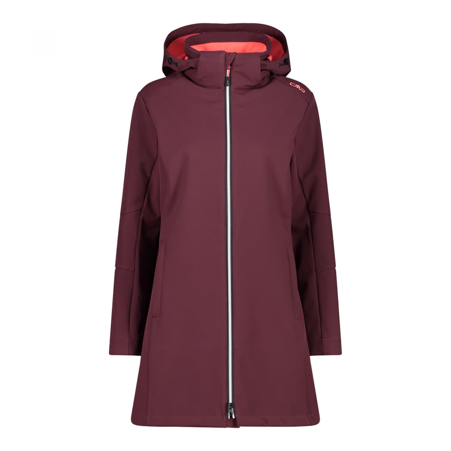 CMP Women's Parka with Hood and Zip Parka in Softshell Women's
