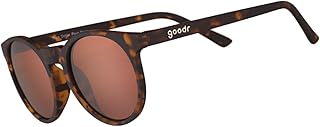 goodr Circle G Polarized Sunglasses Women | Small/Medium Fit, UV400, Non-Reflective Lenses, No Slip, Multi Colors