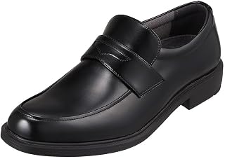 HYDRO-TECH Men's Black Collection HD1425 Waterproof Anti-Slip Loafer Business Shoes