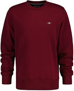 GANT Men's Sweatshirt with Regular Shield, Fresh Blue