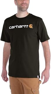 Carhartt Relaxed Fit Heavyweight Short-Sleeve Logo Graphic T-Shirt