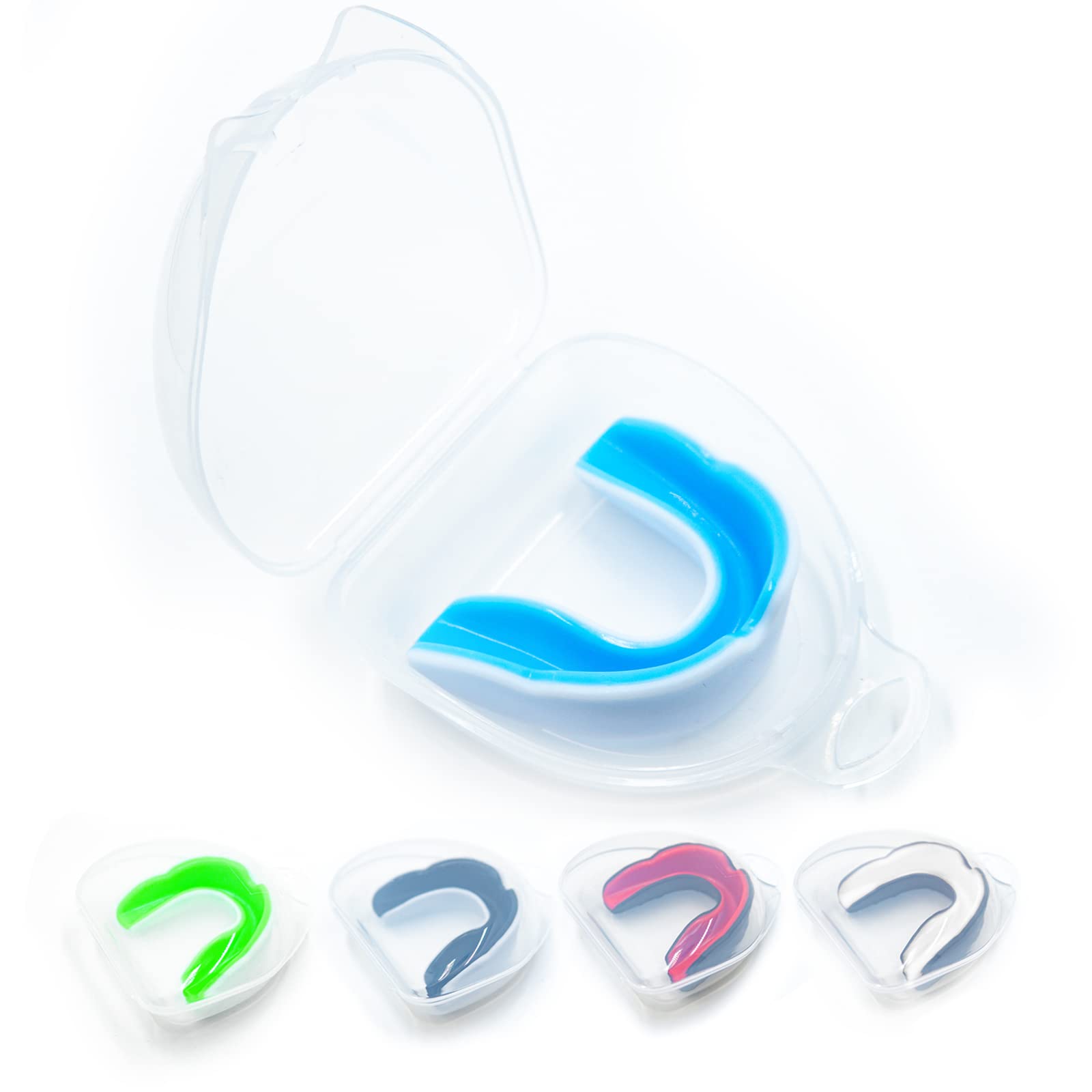 AITUSI Kids Youth Mouth Guard for Sports, 5 Pack | Boys Girls Mouthguard for Foo